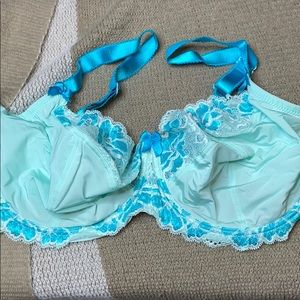 Adore Me Bra 42DDD Aqua Color NEW with tags